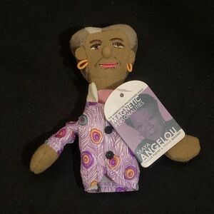 NWT Maya Angelou Unemployed Philosophers Guild Magnetic Personalities Puppet